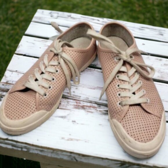 Rag & Bone Standard Issue Lace Up Low Cut Perforated Sneaker Size 38EU 7.5 US - Picture 15 of 15